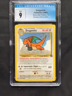 Pokemon Cards: Wizards Black Star Promo: Dragonite 5 CGC 9 - Image 2