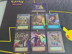 Sorcery Contested Realm TCG - Lot of 7 Holo Arthurian Legends Cards NM - Image 1