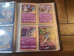 Pokemon TCG Celebrations 25th Anniversary 24 Card Set & Binder NM 24 Of 25 Cards - Image 5
