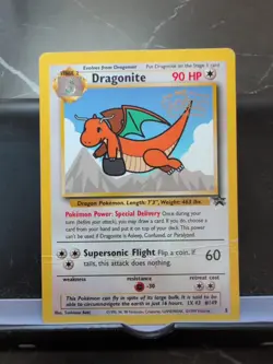 Pokemon TCG Dragonite Wizards Black Star Promos, 5 Regular Promo Cards - Image 1
