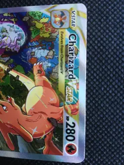 Pokemon TCG Charizard VSTAR SWSH262 Holo Promo Card NM/LP - Image 2