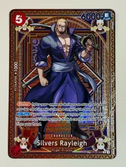 Silvers Rayleigh OP09-005 SP - One Piece Card Game - A Fist of Divine Speed - Image 1