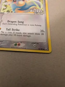 Dratini Team Rocket Returns Reverse Holo Stamped 53/109 Pokemon Card LP - Image 4