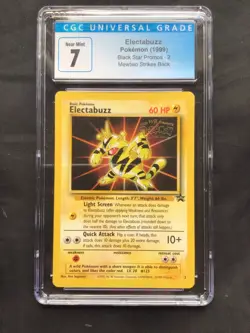 Pokemon Cards: Wizards Black Star Promo: Electabuzz 2 CGC 7 - Image 2
