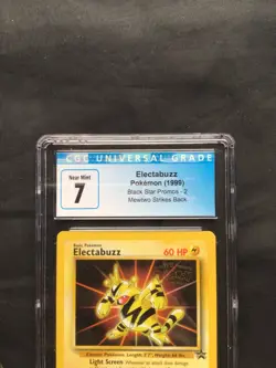 Pokemon Cards: Wizards Black Star Promo: Electabuzz 2 CGC 7 - Image 3