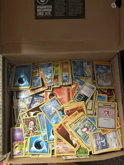 Shoebox Full of Pokemon Cards Mixed Lot - Image 1