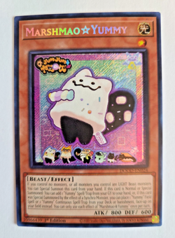 DOOD-EN024 Marshmao Yummy : Secret Rare Card : 1st Edition YuGiOh TCG - Image 1