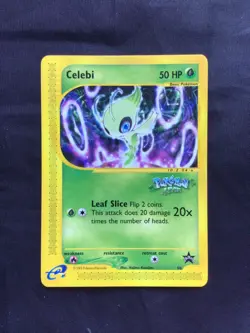 Pokemon Cards: Wizards Black Star Promo: Celebi 50 - Image 1