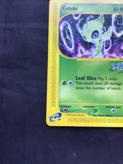 Pokemon Cards: Wizards Black Star Promo: Celebi 50 - Image 5