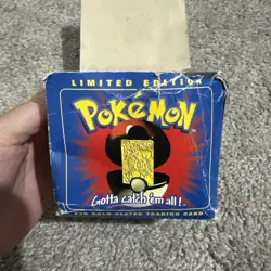 23K Gold Plated CHARIZARD Trading Card 1999 Burger King Pokemon Ball - Image 3
