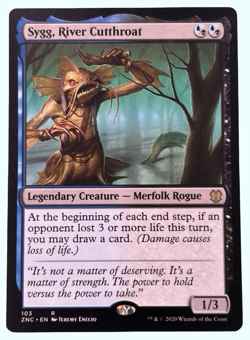 Sygg, River Cutthroat, Zendikar Rising, Near Mint, Magic the Gathering MTG NM - Image 1