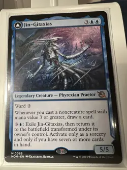 Jin-Gitaxias The Great Synthesis 0065 MTG March of the Machine NM English - Image 1