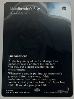 MTG Avatar: TLE Bloodchief Ascension Enchantment MYTHIC REGULAR #0023 - Image 1