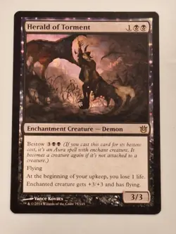 Herald of Torment - Born of the Gods - Magic the Gathering MTG Nice! - Image 1