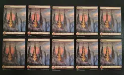 (10) NM NON-FOIL MOUNTAIN Panoramic Land #265 Phyrexia All Will Be One MTG - Image 1