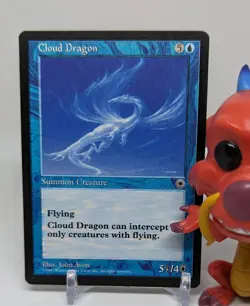 Cloud Dragon ?? LP ?? Portal 1997 ?? Magic The Gathering MTG #45 ?? - Image 1