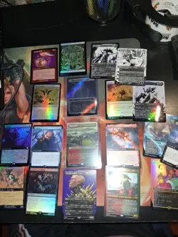 MTG Japanese Phyrexian And MH3 Random Lot - Image 1