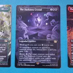 Complete Crystal Set (Borderless) Final Fantasy Regular Magic The Gathering - Image 3