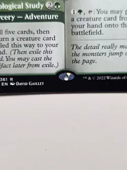 Monster Manual 242 Commander Legends Battle for Baldur's Gate NM mtg rare magic - Image 3