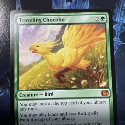 Traveling Chocobo MTG Mythic Rare Magic: The Gathering Final Fantasy 7 FFVII Reg - Image 2