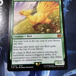 Traveling Chocobo MTG Mythic Rare Magic: The Gathering Final Fantasy 7 FFVII Reg - Image 4