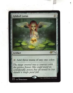 MTG SkeenAB Gilded Lotus from Secret Lair. NM. - Image 1