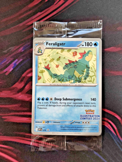 Pokemon TCG Illustration Contest 2024 SEALED PACK All 3 Promos - Image 1