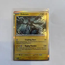 Zekrom - 066/182 Reverse Holo - Paradox Rift - Pokemon - NM/M - Image 1