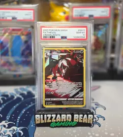 PSA 10 Pokemon TCG Thievul - #GG17 Crown Zenith Galarian Gallery - Image 1