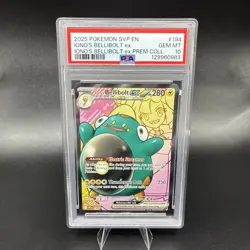 2023-25 Pokemon TCG SV Black Star Promos SVP EN Iono's Bellibolt ex #194 PSA 10 - Image 1