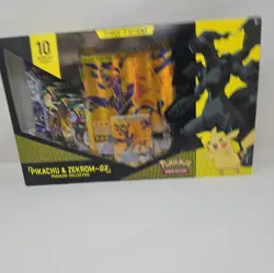 Pokemon Pikachu & Zekrom GX Premium Collection Factory Sealed - Image 1