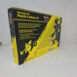 Pokemon Pikachu & Zekrom GX Premium Collection Factory Sealed - Image 3