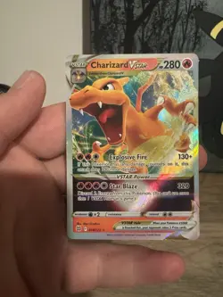 Pokemon TCG Charizard VSTAR 018/172 SWSH Brilliant Stars Ultra Rare NM Condition - Image 1