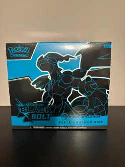 Scarlet & Violet Black Bolt Pokemon Center Elite Trainer Box (ETB) New - Image 1