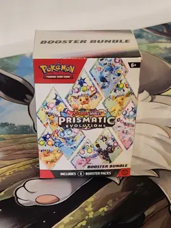Pokemon TCG Prismatic Evolutions Booster Bundle - New Factory Sealed Free Ship - Image 5