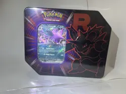 New Sealed Pokemon TCG Destined Rivals Team Rocket Tin Set of all 3 Mewtwo Promo - Image 2