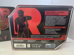 New Sealed Pokemon TCG Destined Rivals Team Rocket Tin Set of all 3 Mewtwo Promo - Image 5