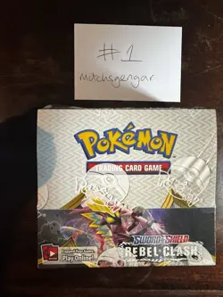 Pokemon TCG: Rebel Clash Base Set Booster Box - 36 Packs/New & Sealed #1 - Image 1