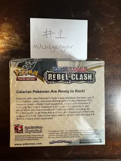 Pokemon TCG: Rebel Clash Base Set Booster Box - 36 Packs/New & Sealed #1 - Image 5