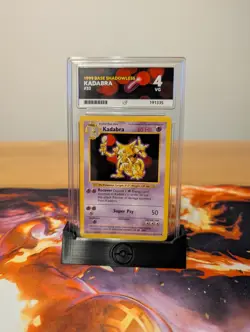 Kadabra Uncommon 32/102 Pokemon Base Shadowless EN 1999 VERY GOOD ACE 4 - Image 1