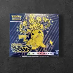 Surging Sparks Elite Trainer Box ETB Pokemon Scarlet &Violet New & Sealed - Image 1