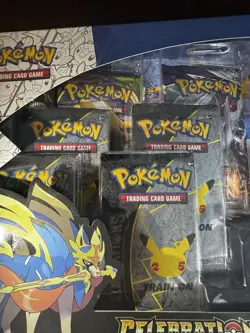 Pokemon 25th Anniversary Celebrations Zacian Promo Deluxe Pin Collection Sealed - Image 3