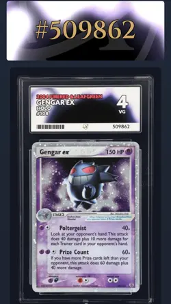 Pokemon TCG Gengar ex 108/112 ACE 4 Fire Red & Leaf Green 2004 Holo - Image 3