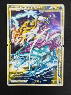 Pokemon Raikou e Suicune Leggenda 92-93/95 Forza Scatenante Ultra Rara ITA - Image 1