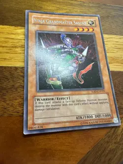 Ninja Grandmaster Sasuke SOD-EN019 Unlimited Edition Rare HP + BONUS - Image 1
