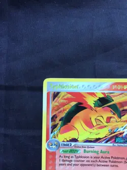 Pokemon Cards: EX Unseen Forces Reverse Holo: Typhlosion 17/115 - Image 3