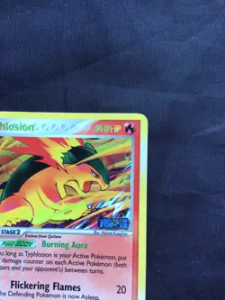 Pokemon Cards: EX Unseen Forces Reverse Holo: Typhlosion 17/115 - Image 4