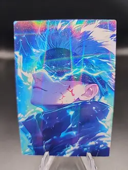 Gojo Satoru Jujutsu Kaisen Anime Waifu Card Doujin ACG Goddess Holo - Image 1