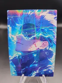Gojo Satoru Jujutsu Kaisen Anime Waifu Card Doujin ACG Goddess Holo - Image 2