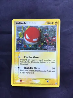 Pokemon Cards: EX Team Rocket Returns Reverse Holo: Voltorb 80/109 - Image 1